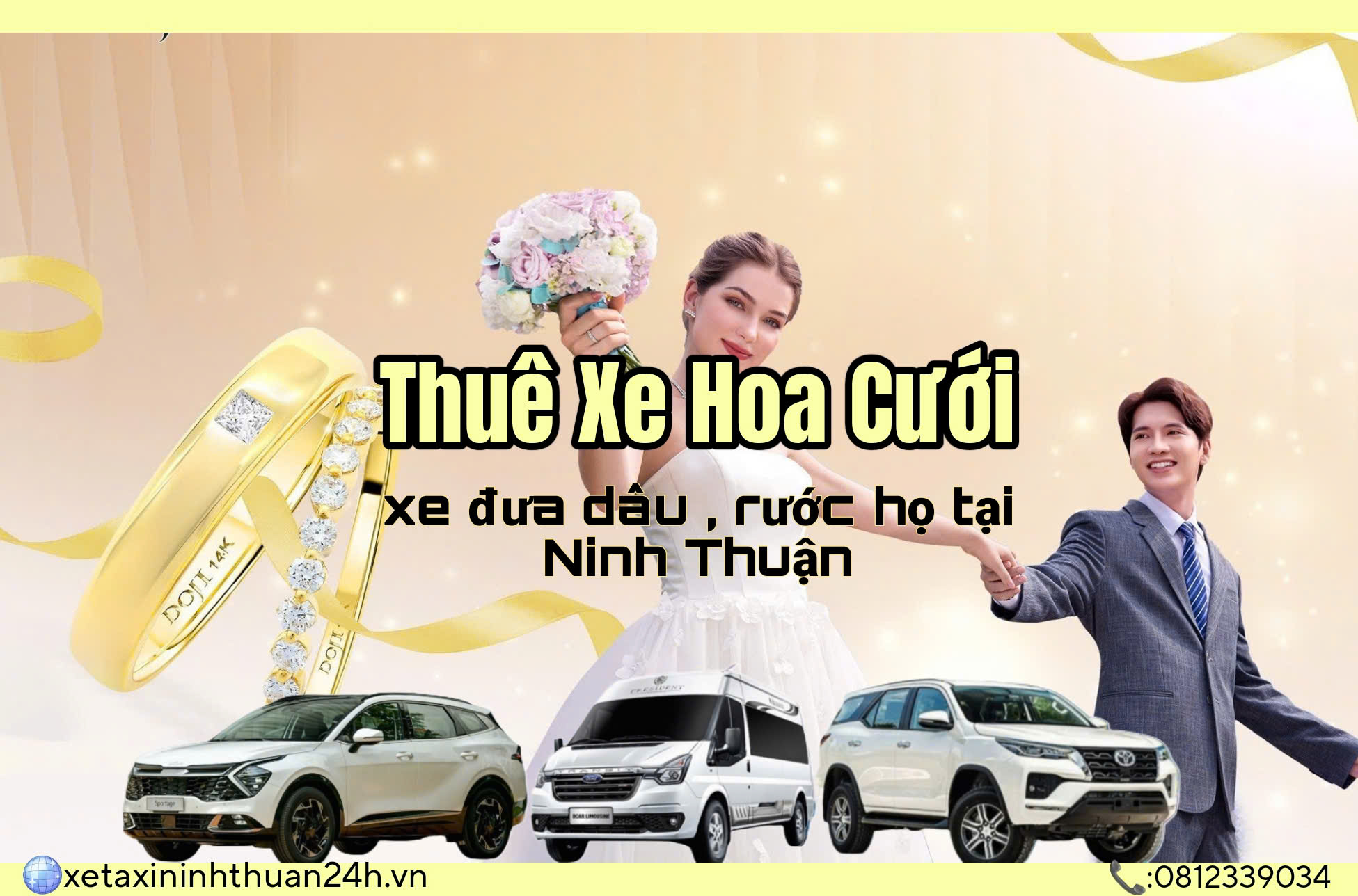 Thuê Xe Hoa Cưới Tại Ninh Thuận 